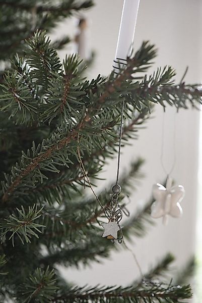 Ib Laursen Kerzenständer Kerzenhalter Herz / Engel Metall Baumkerzenhalter günstig online kaufen