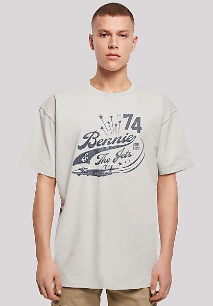 F4NT4STIC T-Shirt "Elton John Bennie And The Jets" Musik, Band, Logo günstig online kaufen