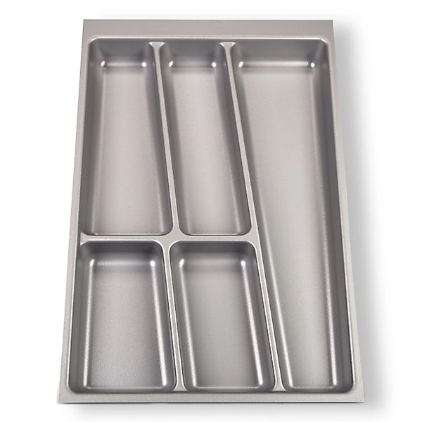 SOTECH ORGA-BOX II Besteckeinsatz 400 mm Höhe 45 mm Silbergrau Für Nobilia günstig online kaufen