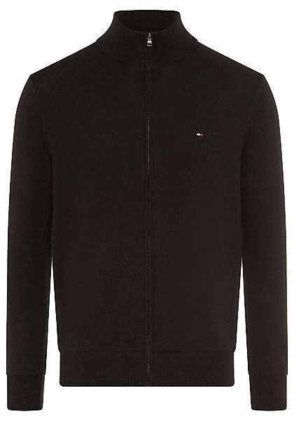 Tommy Hilfiger "ESSENTIAL COTTON ZIP THRU" mit Logostickerei günstig online kaufen