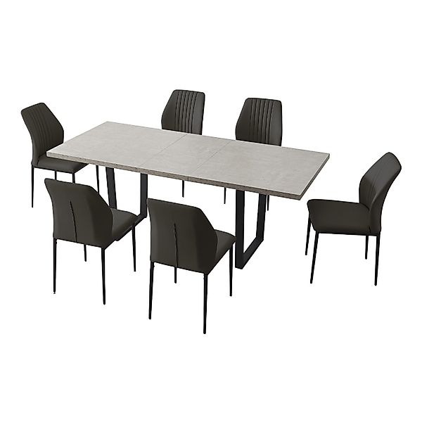 Jiexi Essgruppe Eadwine für Esszimmer und günstig online kaufen