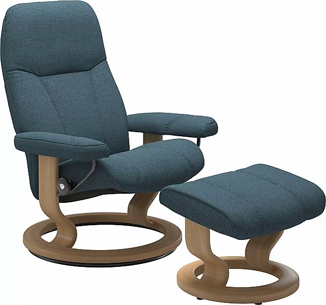 Stressless® Relaxsessel »Consul«, (Set, Relaxsessel mit Hocker), mit Hocker günstig online kaufen