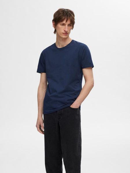 Selected T-Shirt SLHROLAND SS O-NECK TEE günstig online kaufen