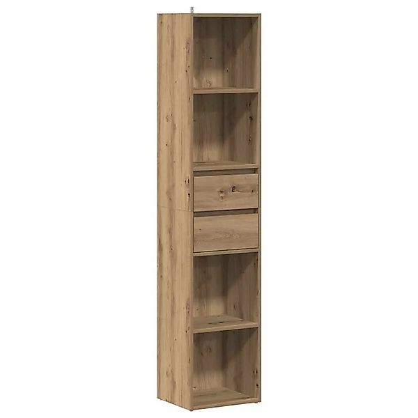 vidaXL Bücherregal Artisan-Eiche 36x30x171 cm Holzwerkstoff 856047 günstig online kaufen
