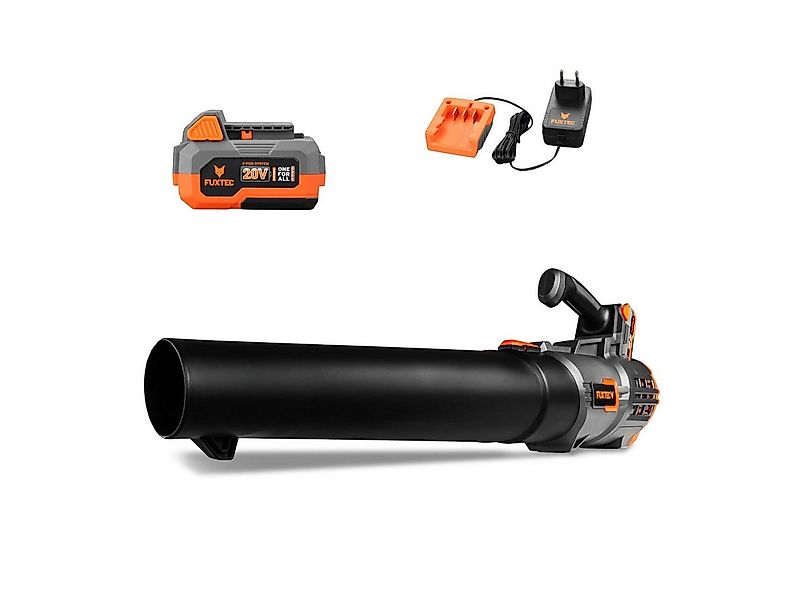 FUXTEC Akku-Laubbläser FX-E1LB20SET1, 38m/s, inkl. Akku & Ladegerät, leise, günstig online kaufen