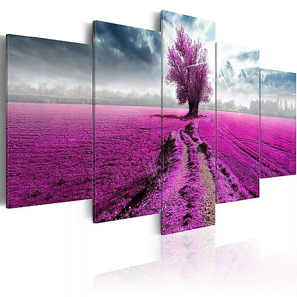 Wandbild - Purple Land günstig online kaufen