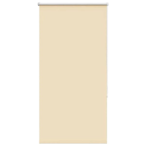 vidaXL Verdunkelungsrollo Beige 80x175cm Stoffbreite 75,7 cm Polyester 4010 günstig online kaufen