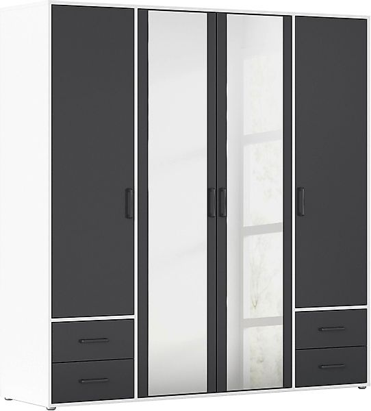 rauch Drehtürenschrank »Kleiderschrank Schrank Garderobe Wäscheschrank VOYA günstig online kaufen