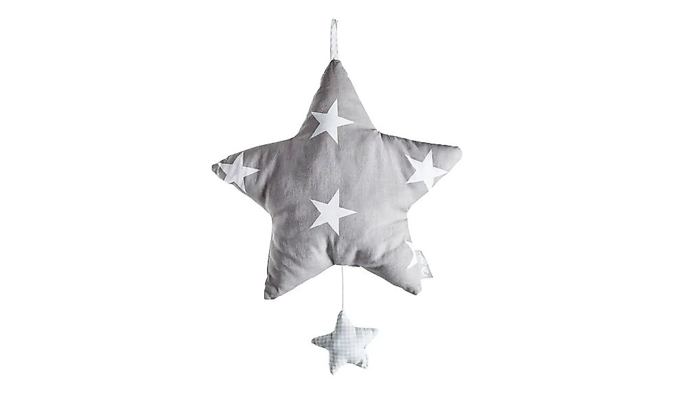 Roba Spieluhr  Little Stars ¦ grau ¦ Polyester,Baumwolle ¦ Maße (cm): B: 27 günstig online kaufen