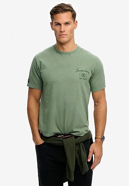 Superdry Rundhalsshirt TOKYO NARRATIVE LOOSE TEE mit coolem Tattoo-Print günstig online kaufen