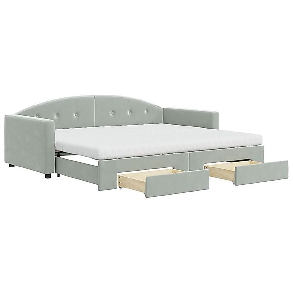 vidaXL Bett Tagesbett Ausziehbar mit Schubladen günstig online kaufen