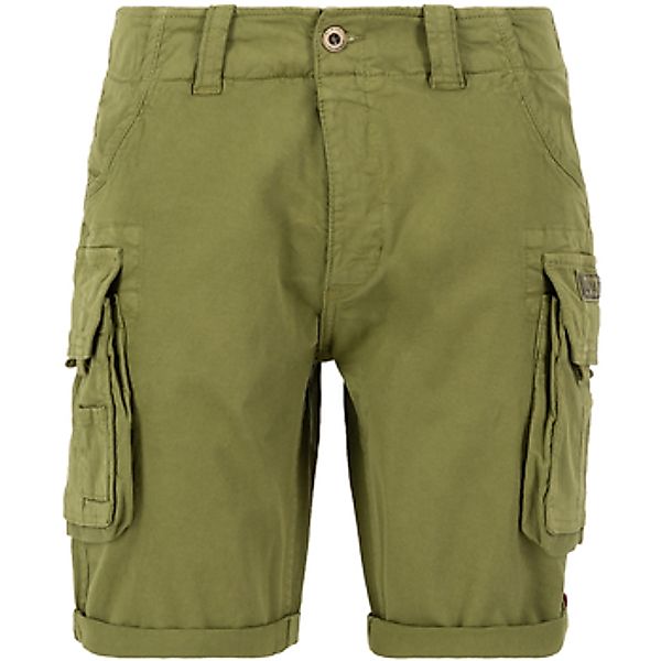 Alpha Industries  Shorts Crew Short - moss green günstig online kaufen