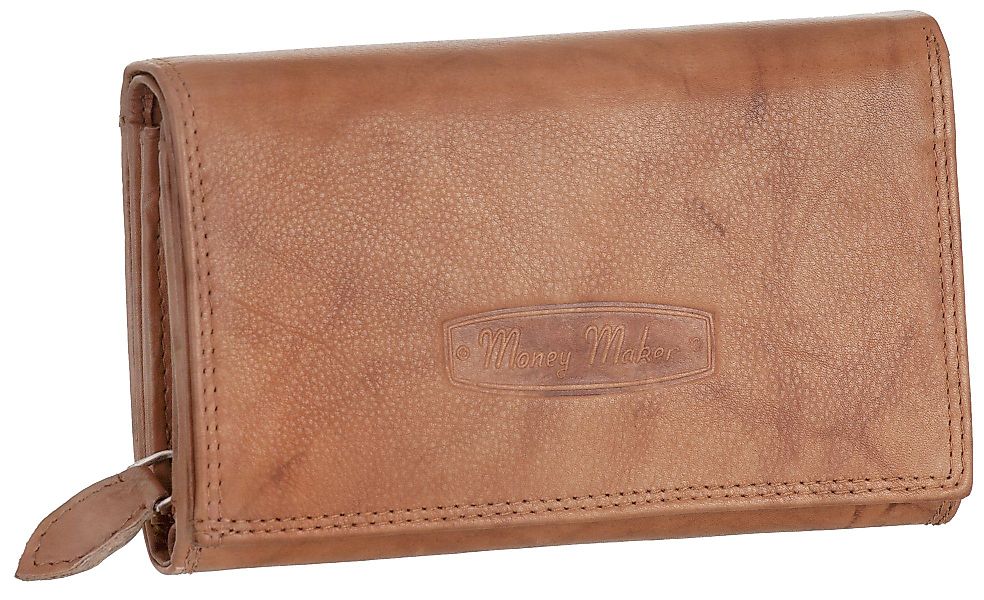 Money Maker Geldbörse, Damen Geldbörse Echt-Leder günstig online kaufen