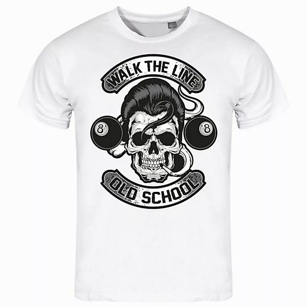 deinshirt Print-Shirt Herren T-Shirt Walk the line Funshirt mit Motiv günstig online kaufen