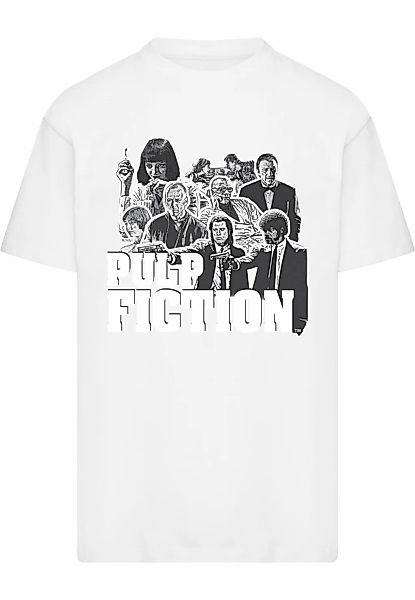 Merchcode T-Shirt "Merchcode Pulp Fiction - Cast Graphic Heavy Oversize Tee günstig online kaufen