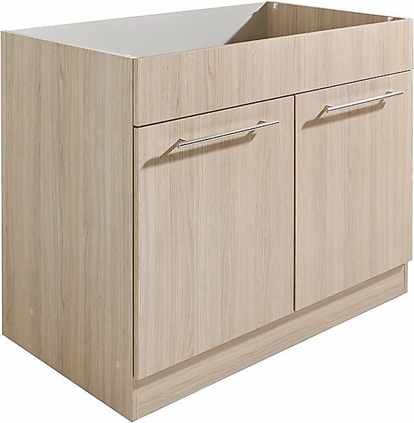 wiho Küchen Spülenschrank "Filo" 100 cm breit, ohne Arbeitsplatte günstig online kaufen