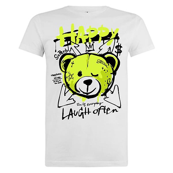 Banco Print-Shirt Herren Happy Bear Sommershirt günstig online kaufen