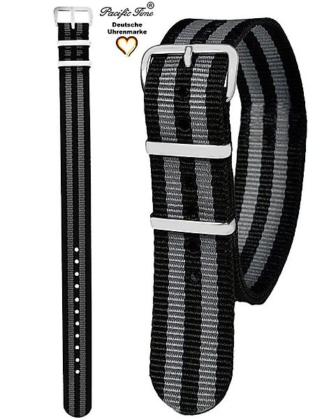 Pacific Time Uhrenarmband Wechselarmband Textil Nylon günstig online kaufen
