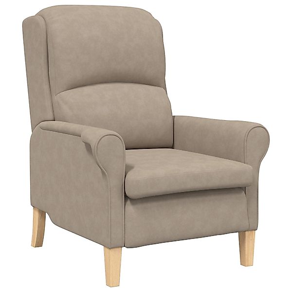 vidaXL Sessel Taupe Sessel Taupe Stoff, günstig online kaufen