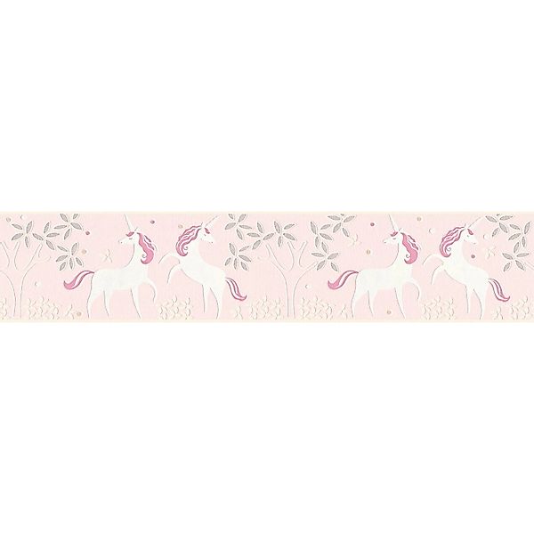 A.S. Création Tapetenbordüre Einhörner Violettrosa und Lila 0,13 x 5 m AS-3 günstig online kaufen