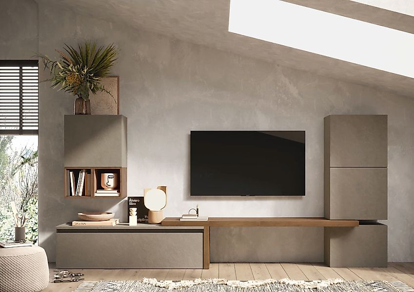 Home affaire Wohnwand "Infinity, 7tlg. Breite 290 cm, Höhe variabel, Schran günstig online kaufen