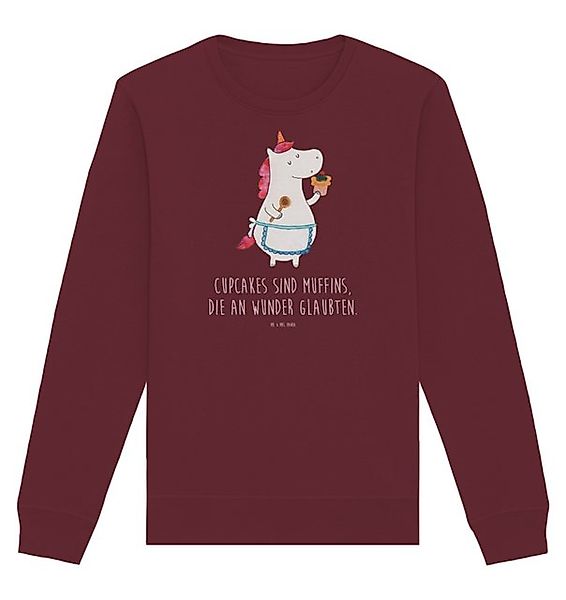 Mr. & Mrs. Panda Longpullover Einhorn Küche Größe S - Burgundy - Geschenk, günstig online kaufen