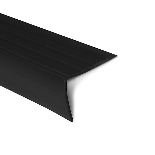 KARAT Stufenkantenprofil Toronto - Treppenkantenprofil Schwarz  40 x 25 x 1 günstig online kaufen