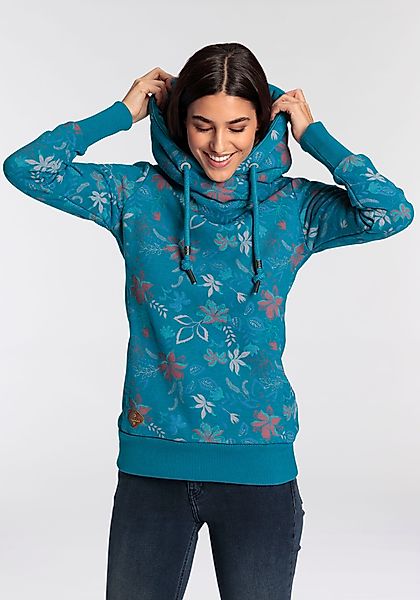 Ragwear Kapuzensweatshirt GRIPY FLOWERS O Hoodie günstig online kaufen