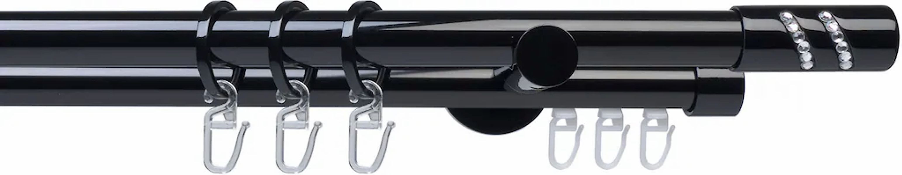 Liedeco Gardinenstange "Fertigstilgarnitur 20 mm Piano Boston" Ø 20 mm 2 lä günstig online kaufen