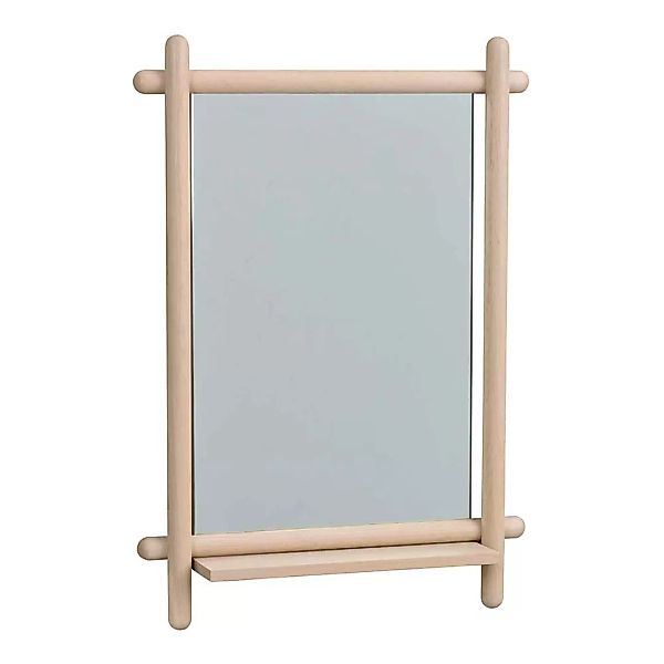 Garderoben Spiegel aus Eiche White Wash massiv modern günstig online kaufen
