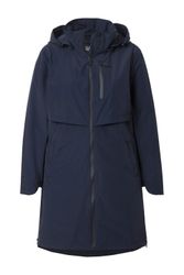 Ulla Popken Funktionsjacke Parka Zipper-Seitenschlitze Kapuze günstig online kaufen