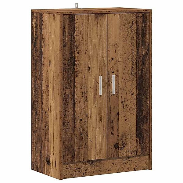 vidaXL Schuhschrank Altholz-Optik 60x35x92 cm Holzwerkstoff 856698 günstig online kaufen
