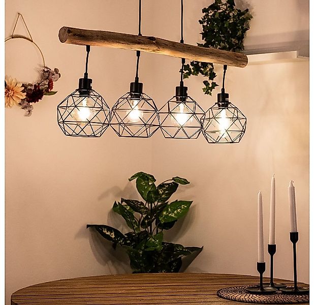 GLOBO LIGHTING Hängeleuchte, Leuchtmittel nicht inklusive, Pendelleuchte Hä günstig online kaufen