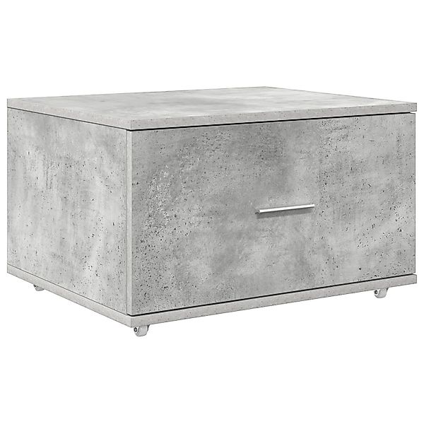 vidaXL Fächerschrank Schubladenschrank Beton grau Beton günstig online kaufen