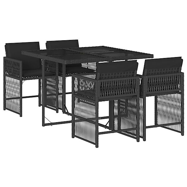 vidaXL Garten-Essgruppe 5-tlg. Garten-Essgruppe mit Kissen günstig online kaufen