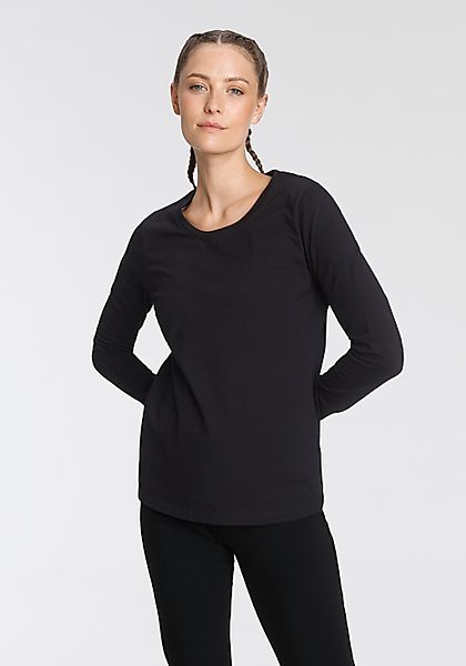 Eastwind Langarmshirt (3er-Pack) Langarm, im Basic-Stil, günstig online kaufen