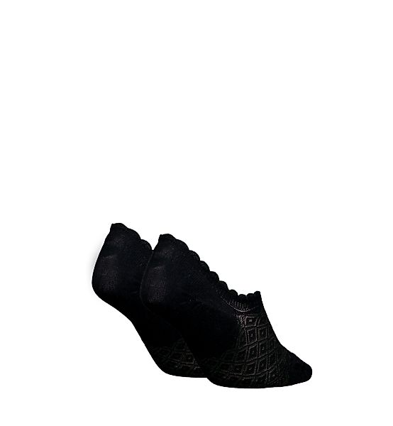 Calvin Klein Jeans Füßlinge "CK WOMEN FOOTIE HIGH CUT 2P DIAMOND", (2 Paar) günstig online kaufen