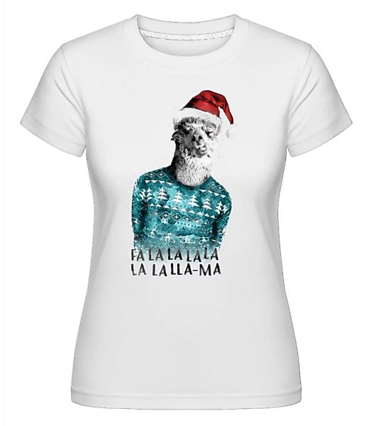 Weihnachts Lama · Shirtinator Frauen T-Shirt günstig online kaufen