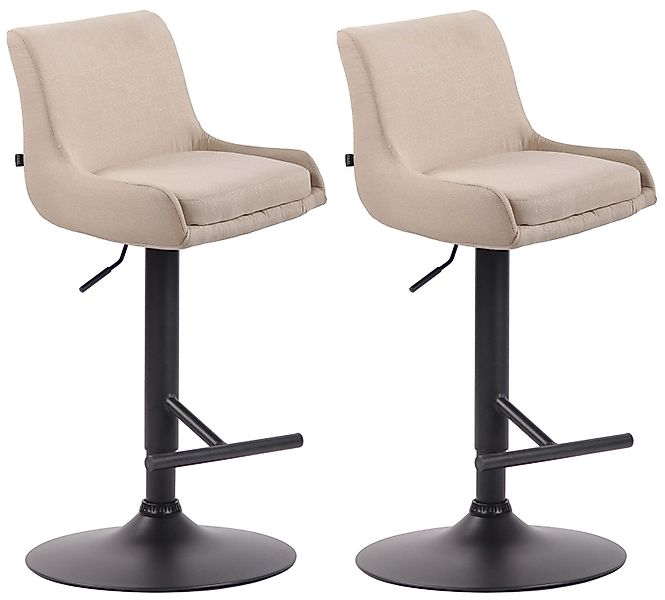 CLP Barhocker Club Stoff (2er Set, günstig online kaufen