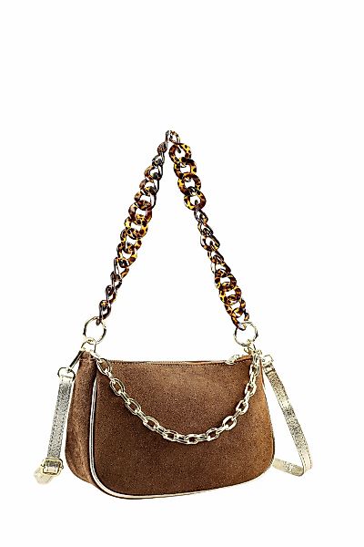 COLLEZIONE ALESSANDRO Schultertasche "Heidi" aus Rindsleder, 3 Tragevariant günstig online kaufen