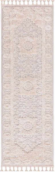 my home Hochflor-Teppich "Bjelle" rechteckig 20 mm Höhe Läufer, Boho-Stil, günstig online kaufen