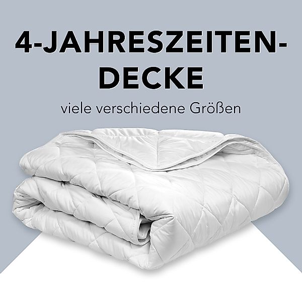XDREAM Microfaserbettdecke Pure, Bettdecke - 4-Jahreszeiten, günstig online kaufen