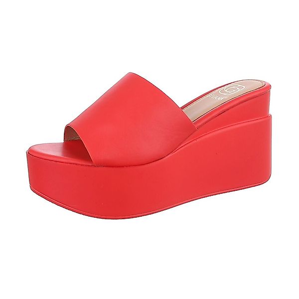 Ital-Design Damen Mules Freizeit Plateausandaletten (86704158) günstig online kaufen