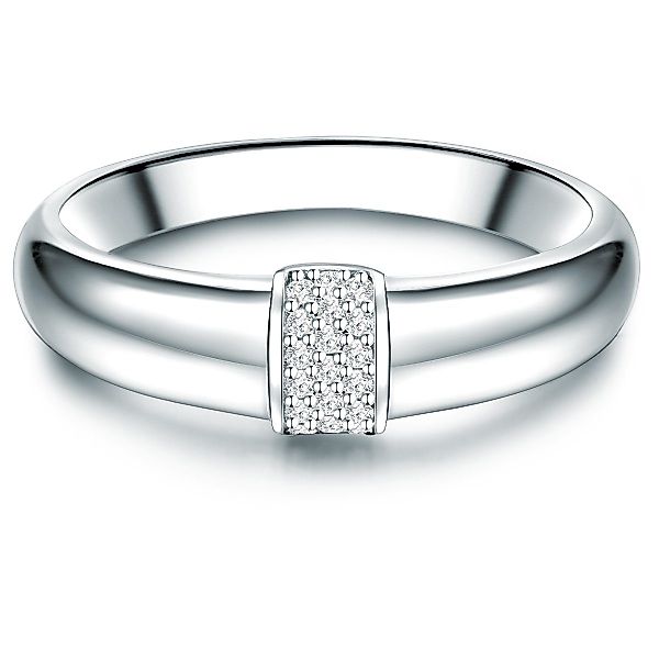 Trilani Silberring silber, mit Zirkonia im günstig online kaufen