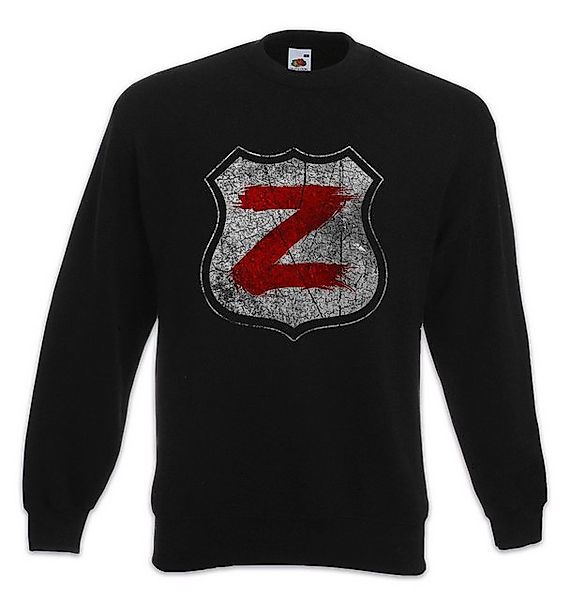 Urban Backwoods Sweatshirt Z Shield Sweatshirt Zombie Sign Logo Symbol Nati günstig online kaufen