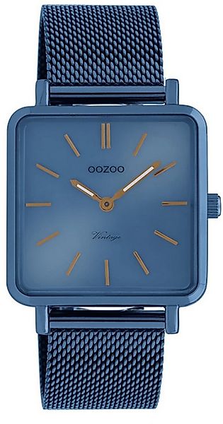 OOZOO Quarzuhr Oozoo Damen Armbanduhr blau Analog, (Analoguhr), Damenuhr ec günstig online kaufen