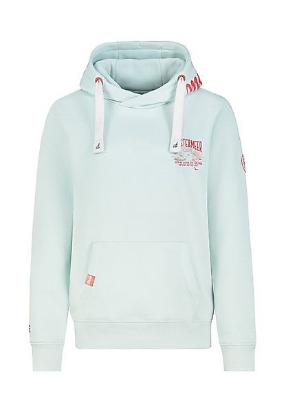 Eight2Nine Kapuzenpullover Damen Hoodie mit Küstenbackprint Sweater, Kapuze günstig online kaufen