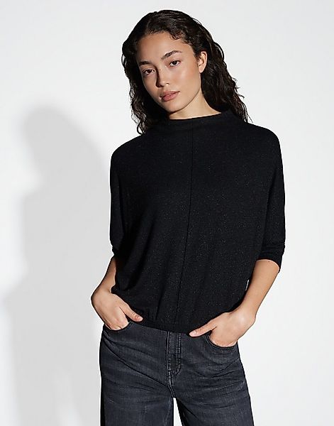 OPUS Langarmshirt SACHTO Regular mit dezentem Glanz günstig online kaufen