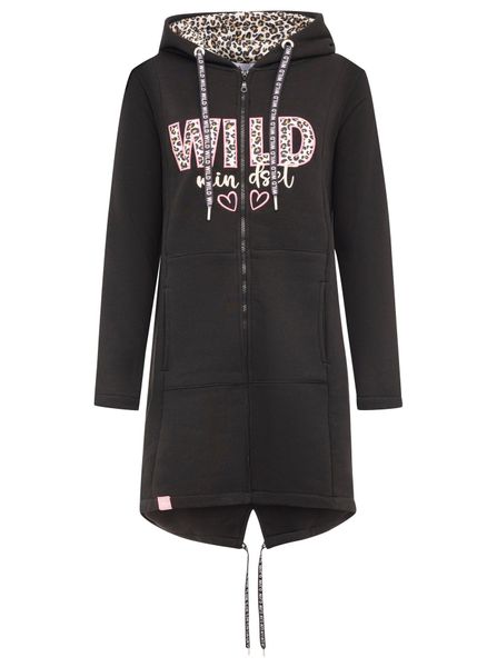 Zwillingsherz Jerseymantel "Wild Mindset" mit großem günstig online kaufen