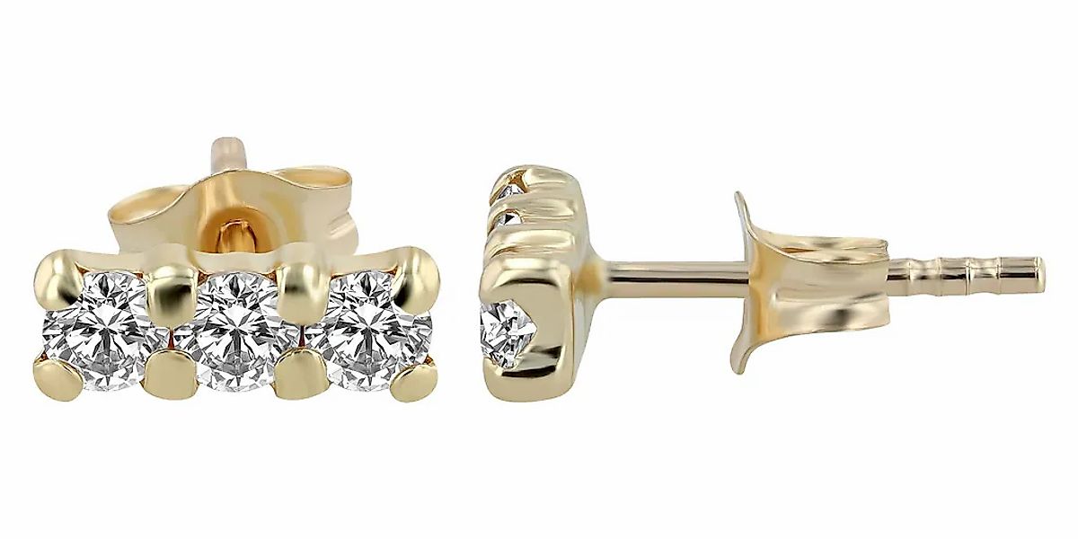 Adelia´s Paar Ohrhänger "Damen Ohrringe – Ohrstecker aus 333 Gold" Perfekt günstig online kaufen